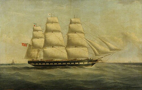 The clipper 'Sea Horse', 1861, Joseph Heard