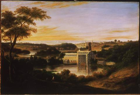 View Near Bridgeport, Connecticut, 1850, Andrew Richardson