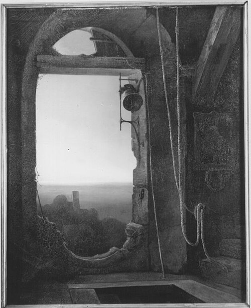 Turmfenster, 1843, Bernhard Stange