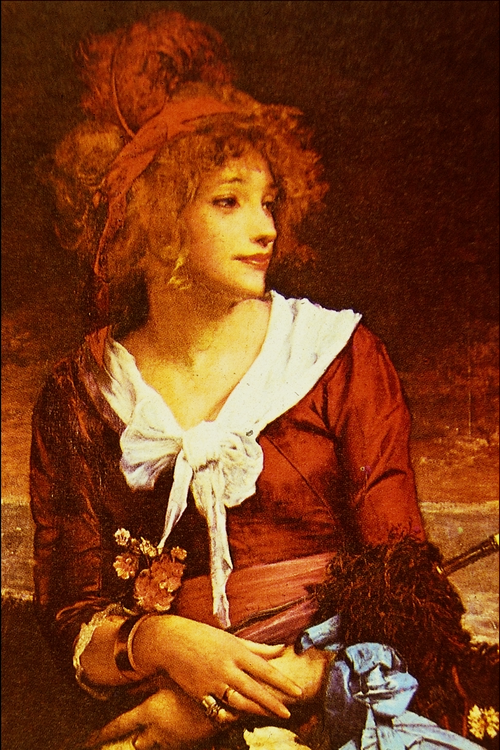 At the Seashore, 1850, Jules-Adolphe Goupil