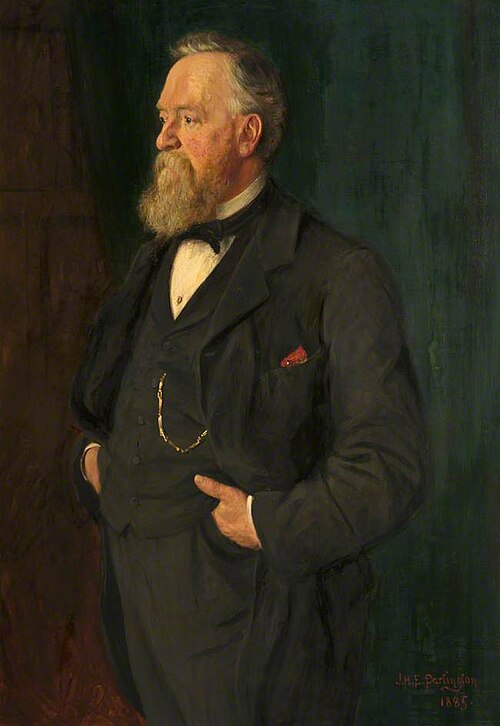Edward Walmsley (b.1815), 1885, John Herbert Evelyn Partington
