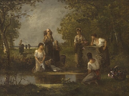 The Spring, 1882, Léon Richet