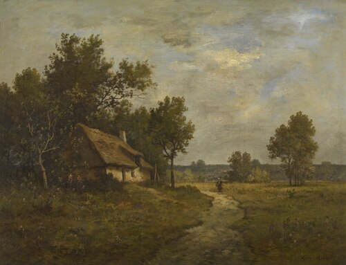 Landscape, , Léon Richet