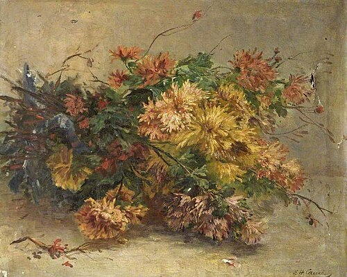 Flower Study, , Eugène Henri Cauchois