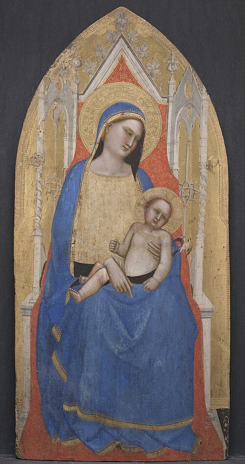 Madonna and Child Enthroned, 1350, Master of San Lucchese