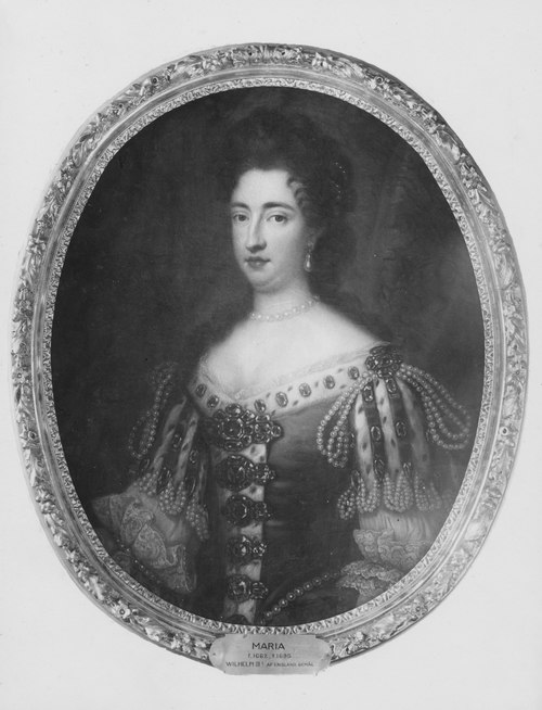 Portrait of Mary II of England, , David von Cöln