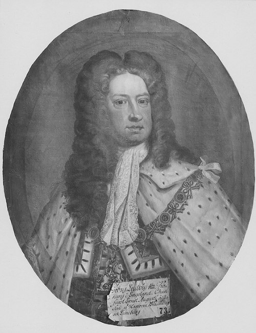 Georg I, 1660-1727, konung av England, 1735, David von Cöln