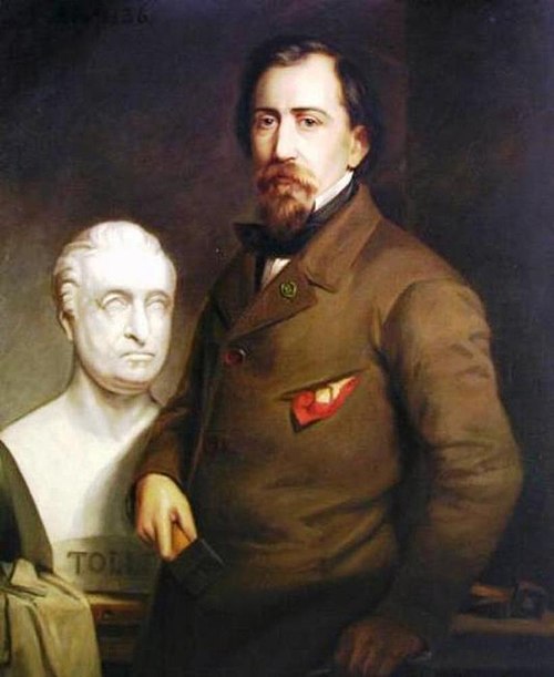 Johan Theodore Stracké (1817-1891), Sculptor, 1870, Sybrand Altmann