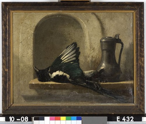 Still Life with Magpie, 1910, Andries van den Berg