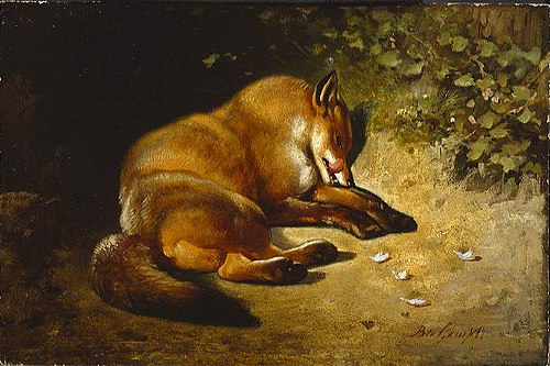 Après le repas, 1850, Bernard te Gempt