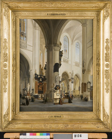 De Sint Jacobskerk te Antwerpen, 1825, Joseph-Chrétien Nicolié