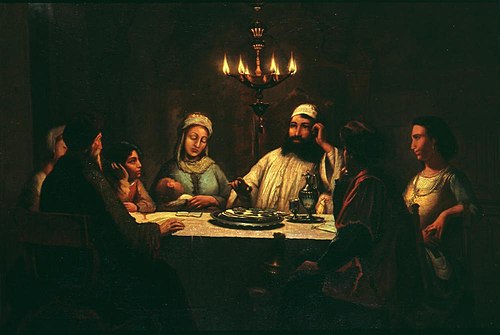 Joodsch Paaschfeest, 1877, Jacobus Hermanus Otterbeek