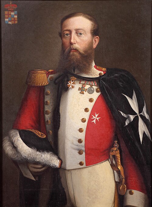 Portrait of Jacob Hendrik Graaf van Rechteren Limpurg heer van Rechteren en Verborg (1831-1878), 1873, Jacobus Hermanus Otterbeek
