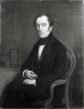 Portret van Jan Jacob Hinlopen (1806-1848), 1848, Bastiaan de Poorter
