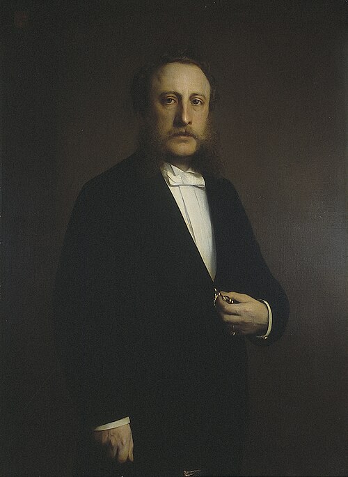 Jonkheer Andrew Robert William Melvill van Carnbee (1832-1891), 1868, Bastiaan de Poorter