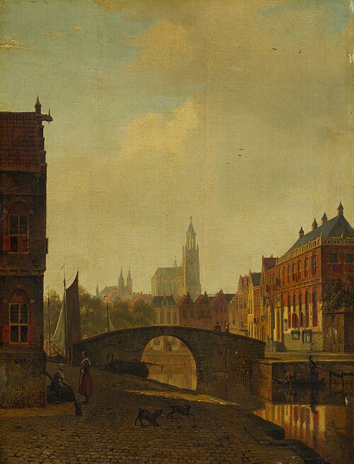Imaginary View of Arnhem, , George Andries Roth