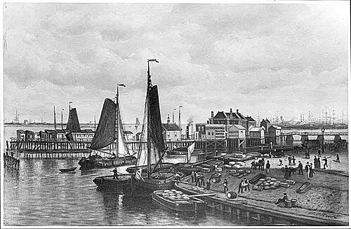 De Nieuwe Stadsherberg aan het IJ, 1890, Johan Adolph Rust