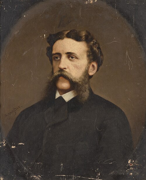 Portrait of Louis Idzard Douwe baron Sirtema van Grovestins (1841-1869), 1865, Hendrik Alexander Sangster