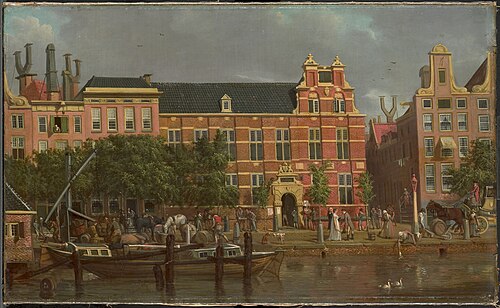 De Latijnse school op het Singel te Amsterdam, 1802, Jacob Smies