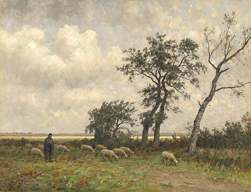 Landscape in Drenthe, 1892, Alphonse Stengelin
