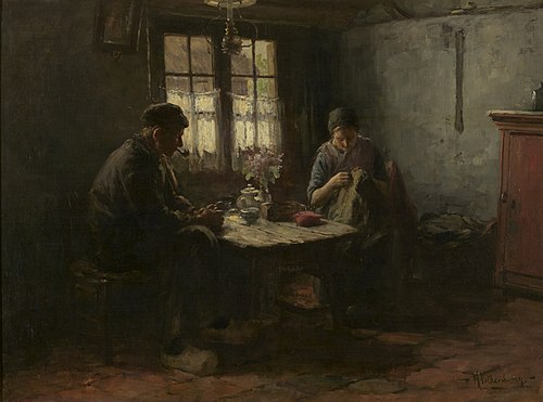 Rustig uurtje, , Hendrik Valkenburg