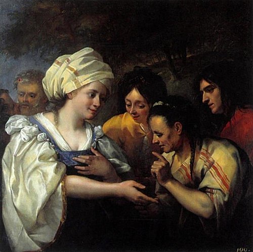Fortune Teller, 1835, Eugène de Block