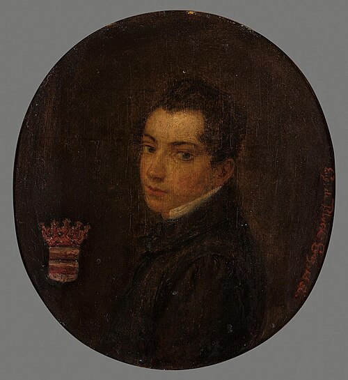 Autoportrait, 1832, Eugène de Block