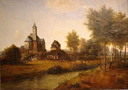 Basiliek te Sint Odiliënberg, 1858, Johannes Adrianus van der Drif