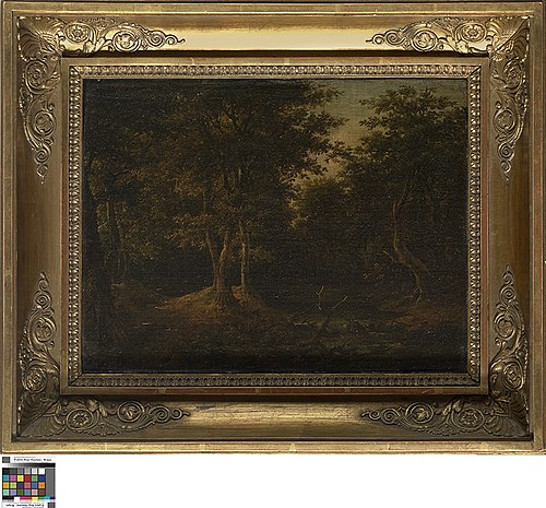 Boslandschap, 1829, Adolf Karel Maximiliaan Engel