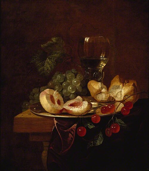 Still Life with Fruit, , Johannes Hannot