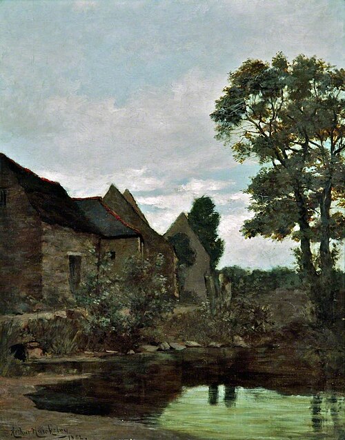 Landscape, 1882, Arthur Hawksley