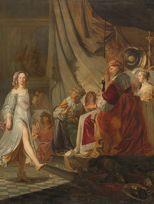 Salome dancing for Herod, 1650, Hans Horions