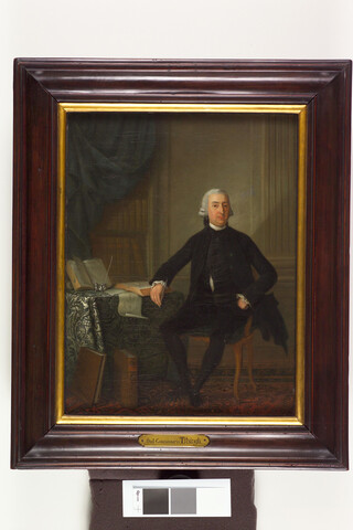Portrait of Guillelmus Titsingh (1733-1805), boekhouder bij de VOC, 1773, Johannes Petrus van Horstok