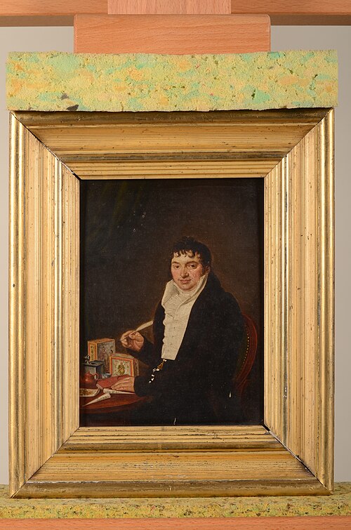 Portrait of Matthias Josephus Nijssen (1773-1853), 1809, Johannes Petrus van Horstok