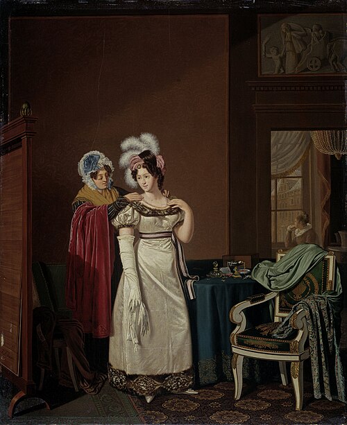 La Toilette, 1850, Jan Lodewijk Jonxis
