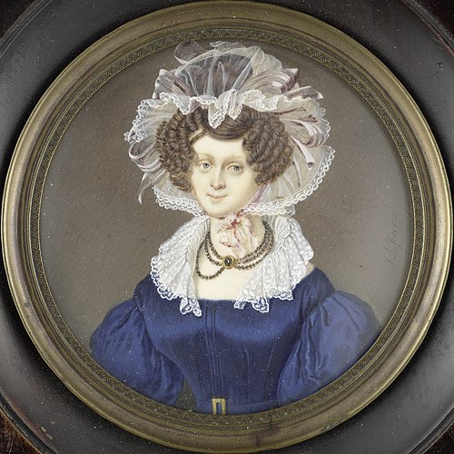 Portrait d'une femme, 1833, Jan Lodewijk Jonxis