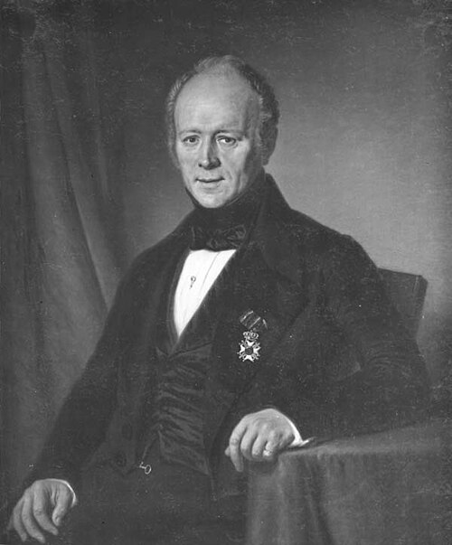 Portrait of mr. W.G. van Dijk (1791-1855), 1850, Jan Lodewijk Jonxis