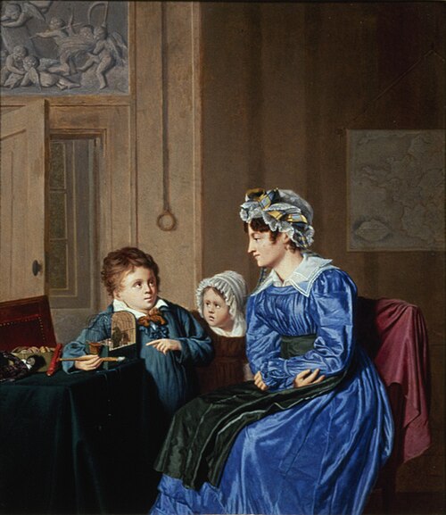 Moeder met twee kinderen, 1825, Jan Lodewijk Jonxis