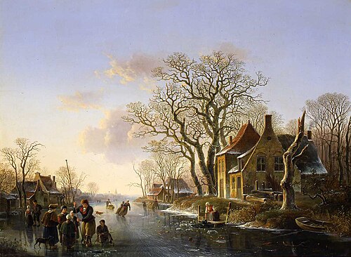 Wintergezicht, , Willem de Klerk