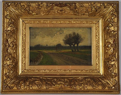 Meadow by early evening, 1889, Piet Meiners