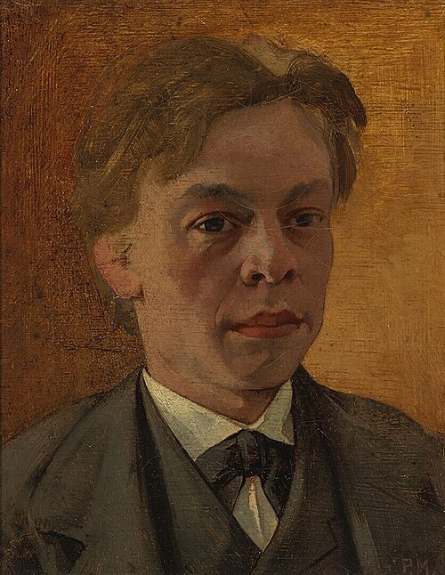 Autoportrait, 1877, Piet Meiners