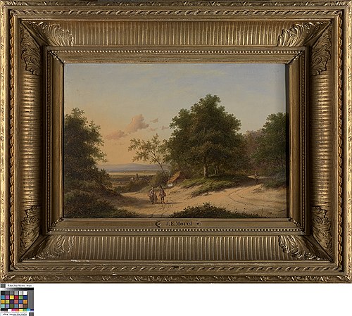 Boslandschap, 1769, Jan Evert Morel