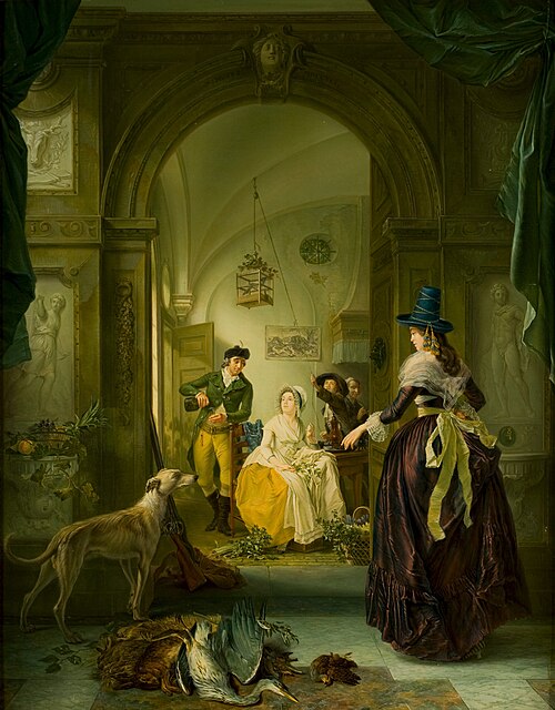 De terugkeer van de jacht, 1791, Nicolaes Muys