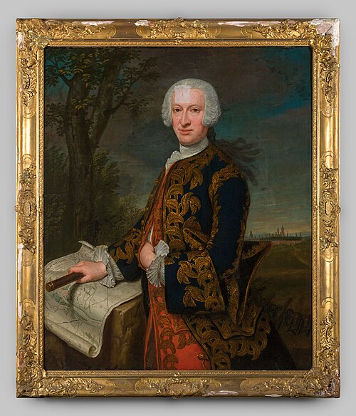 Portrait of Hobbe Esaias van Aylva (1696-1772), 1749, Jean Fournier