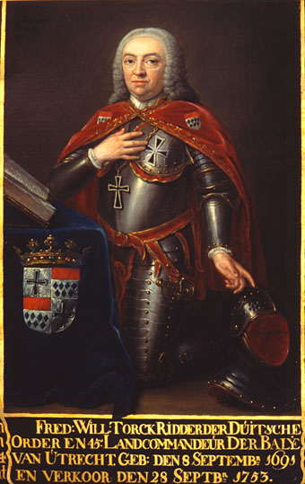 Portrait of Frederik Willem Torck, 1754, Jean Fournier