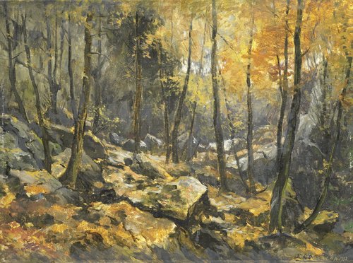 'Felsenmeer', 1912, Egbert Rubertus Derk Schaap