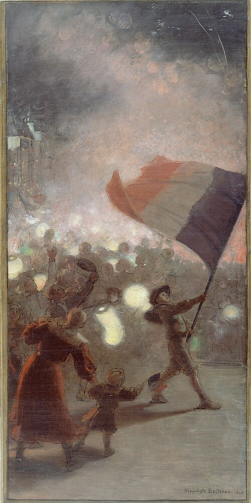 Esquisses pour l'Hôtel de Ville de Paris, 1895, Hippolyte Berteaux