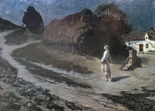 La jeune pastoure, 1900, Hippolyte Berteaux