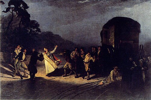Assassinat de l'Evêque Audrein ; 28 brumaire an IX, 1889, Hippolyte Berteaux