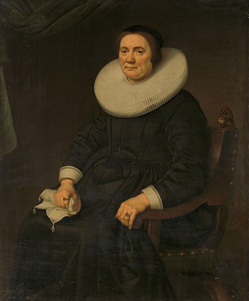 Portrait of a woman, 1651, Hercules Sanders